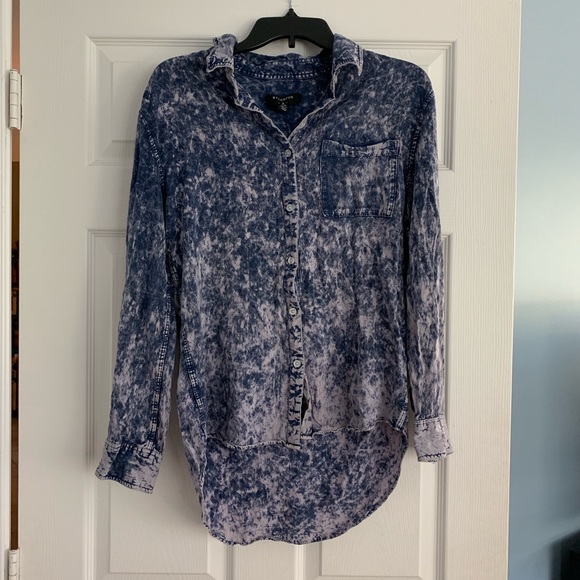 Acid Wash button down shirt - Picture 1 of 3